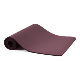 Only Supports Self Pickup  Yoga Mat, 1-2 Inch Ultra-thick High-density Practice Mat With Straps, Suitable For All Kinds Of Yoga Practice, A Varie (Option: Deep Wine)