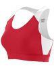 Ladies' All Sport Sports Bra - ROYAL/ WHITE - 2XL