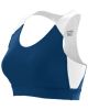 Ladies' All Sport Sports Bra - ROYAL/ WHITE - 2XL