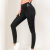 Barbie-Inspired High-Waisted Sharkskin Leggings â€“ Slim Fit 7/8 Yoga Pants for Women, Spring/Summer Workout & Everyday Wear