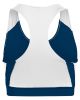 Ladies' All Sport Sports Bra - ROYAL/ WHITE - 2XL