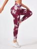 Tie Dye Workout Seamless Leggings For Women High Waist Gym Leggings Yoga Pants, Seamless Leggings For Women High Waist Yoga Pants