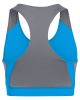 Ladies' All Sport Sports Bra - ROYAL/ WHITE - 2XL
