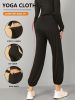 High Slit Boho Harem Yoga Pants for Women â€“ Flowy, Trendy & Comfortable